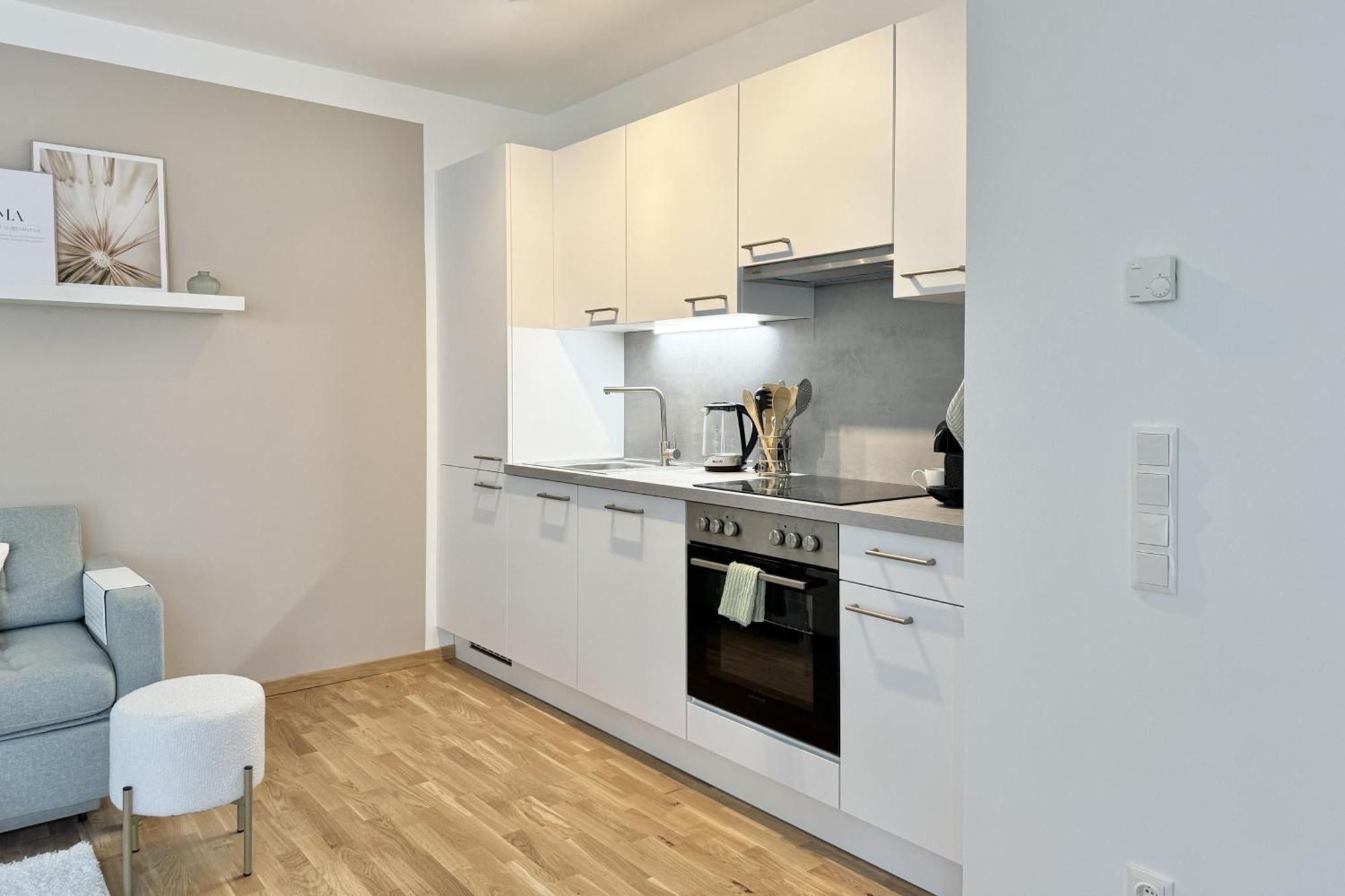 Modernes Studio Beim Domplatz Wiener Neustadt Exteriör bild